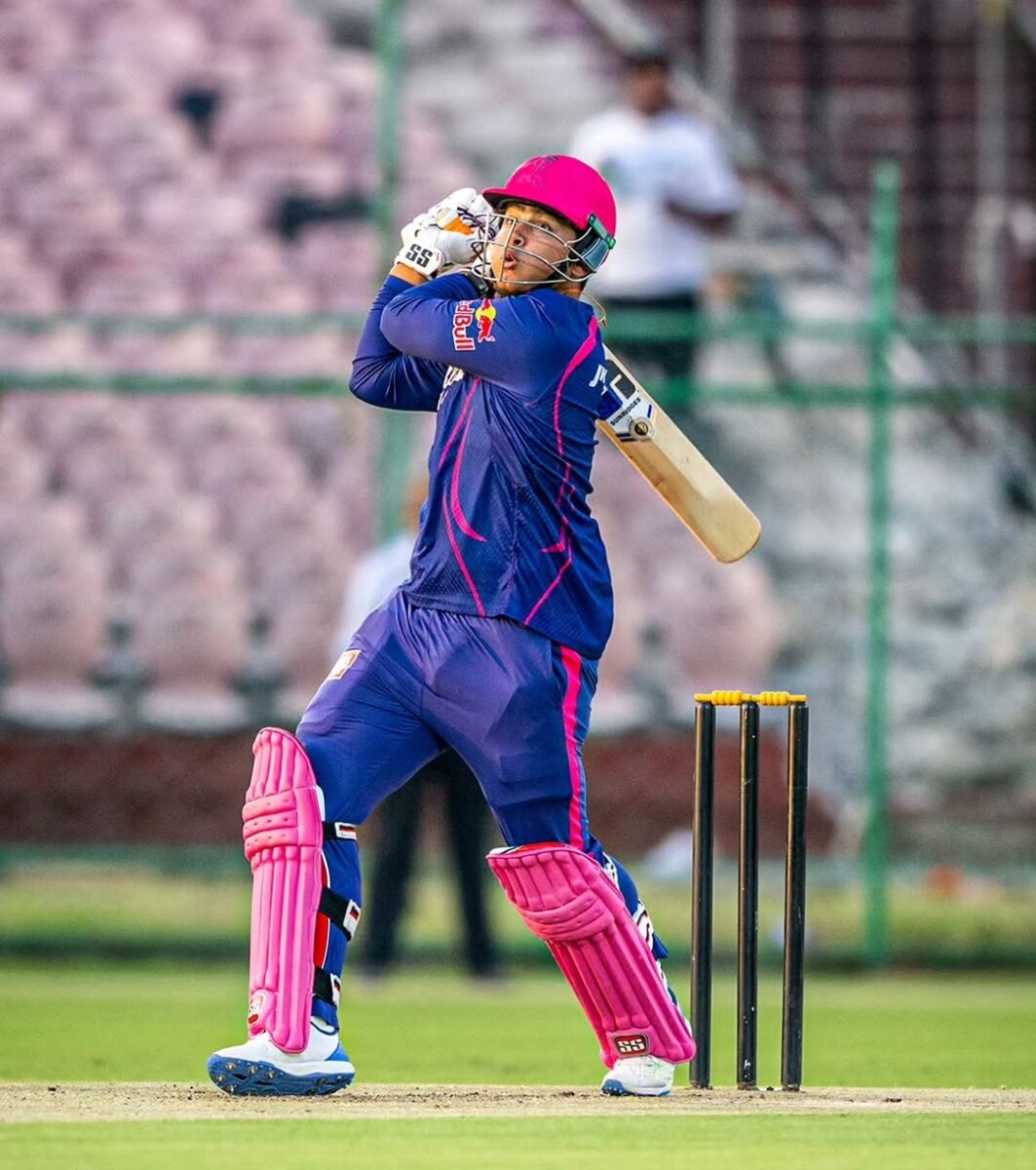 Vaibhav Suryavanshi playing cricket