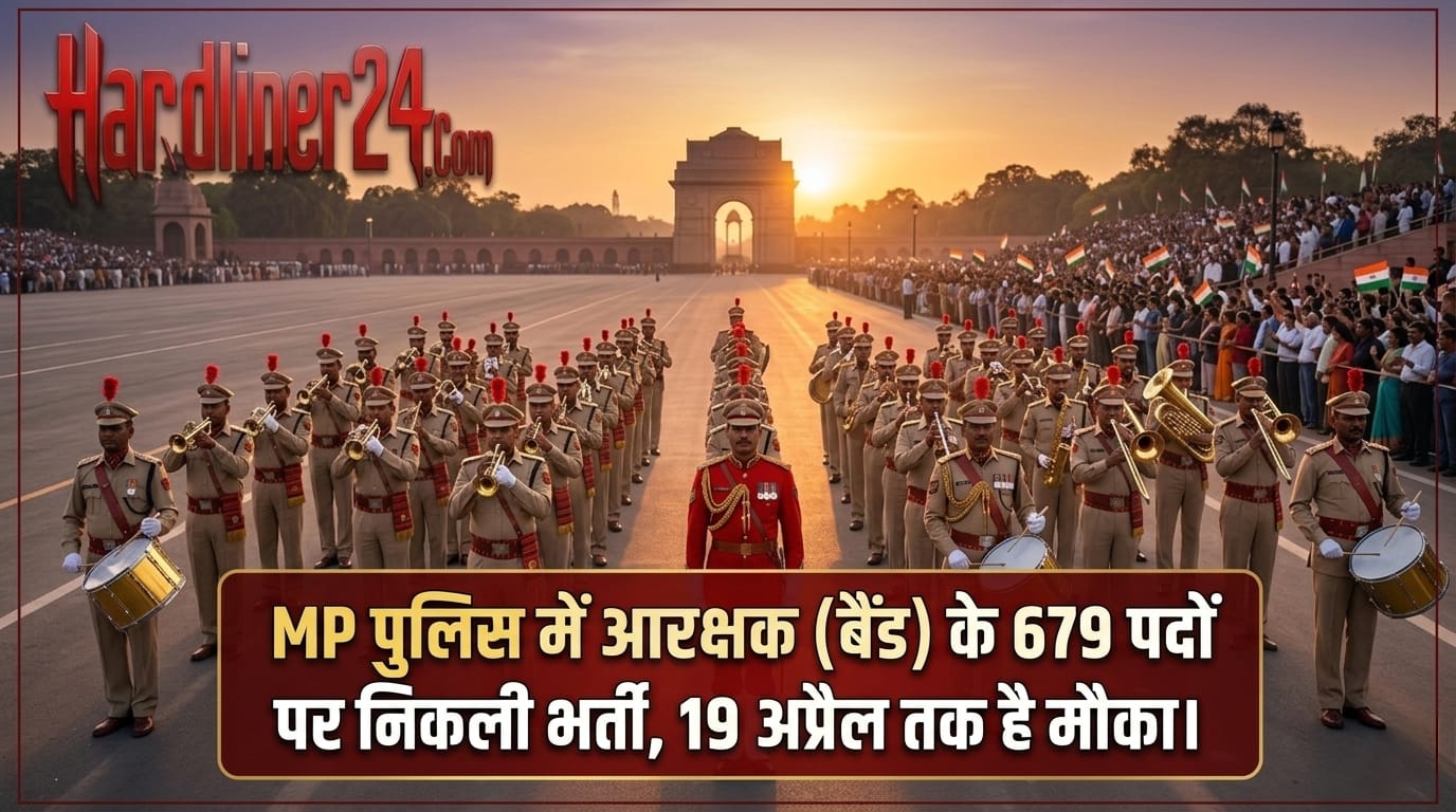 एमपी पुलिस बैंड भर्ती 2026 (MP Constable Band Bharti 2026)आवेदन शुरू, जानें पूरी प्रक्रिया